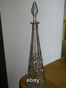 Baccarat Ancienne Carafe A Aperitif En Cristal Tailler Modele Lagny