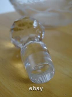 Baccarat Ancienne Carafe A Liqueur Cristal Modele Mimosa