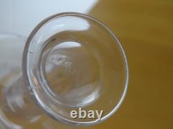 Baccarat Ancienne Carafe A Liqueur Cristal Modele Mimosa