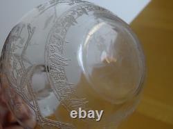 Baccarat Ancienne Carafe A Liqueur Cristal Modele Mimosa