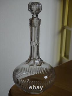 Baccarat Ancienne Carafe A Liqueur Cristal Tailler Modele Renaissance 1920