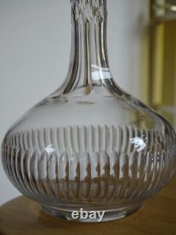 Baccarat Ancienne Carafe A Liqueur Cristal Tailler Modele Renaissance 1920