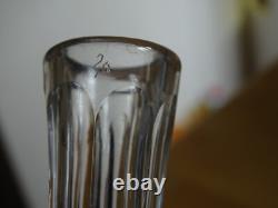 Baccarat Ancienne Carafe A Liqueur Cristal Tailler Modele Renaissance 1920