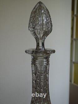 Baccarat Ancienne Carafe A Vin Cristal Tailler