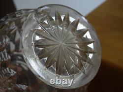 Baccarat Ancienne Carafe A Vin Cristal Tailler Modele Juvisy Palais Elysee