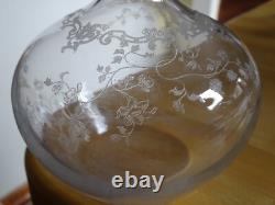 Baccarat Ancienne Carafe A Vin En Cristal Modele Louis XV Epoque 1920