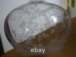 Baccarat Ancienne Carafe A Vin En Cristal Modele Louis XV Epoque 1920