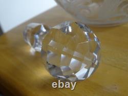 Baccarat Ancienne Carafe A Vin En Cristal Modele Ostende 1920