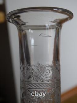 Baccarat Ancienne Carafe A Vin En Cristal Modele Ostende 1920