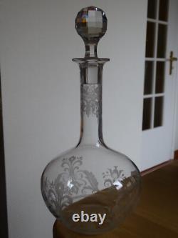 Baccarat Ancienne Carafe A Vin En Cristal Modele Ostende 1920