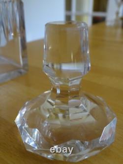 Baccarat Ancienne Carafe Pour Cave A Liqueur En Cristal Tailler 19 Eme
