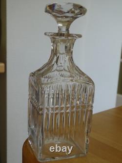 Baccarat Ancienne Carafe Pour Cave A Liqueur En Cristal Tailler 19 Eme