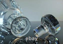 Baccarat Ancienne Carafe Whisky Cristal Massif Taille Talleyrand Baccarat Signe