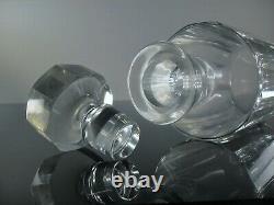 Baccarat Ancienne Grand Carafe A Whisky Cristal Taille Monaco Baccarat Signe