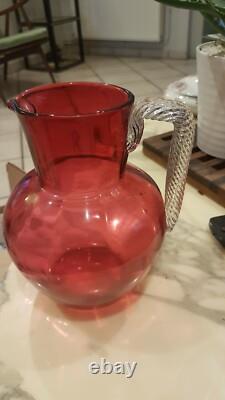 Baccarat- Broc Pichet En Cristal Ancien