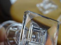 Baccarat Cristal 4 Anciens Petits Verres Pour Cave Liqueur Nap III 19 Eme