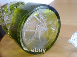 Baccarat Cristal Ancienne Carafe A Aperitif Tailler Modele Lagny Overlay Mousse