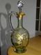 Baccarat Cristal Ancienne Carafe A Liqueur Nap III Decor Reghausser Or 19 Eme