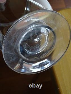 Baccarat Un Ancien Pichet Broc A Eau En Cristal Epoque 1930 Modele Timgad