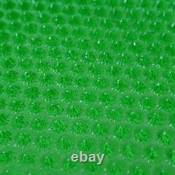 Bayel plat assiette pointe diamant ouraline verre vert ancien art deco nouveau