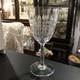 Beau verre &agrave; vin ancien en cristal de Baccarat Cavour extra large/taille inha