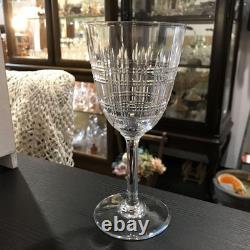 Beau verre à vin ancien en cristal de Baccarat Cavour extra large/taille inha
