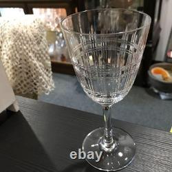 Beau verre à vin ancien en cristal de Baccarat Cavour extra large/taille inha