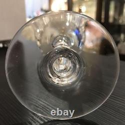 Beau verre à vin ancien en cristal de Baccarat Cavour extra large/taille inha
