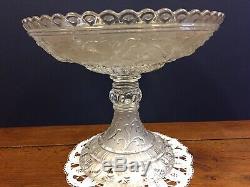 Belle Coupe Ancienne En Cristal De Baccarat
