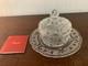 Beurrier ancien en cristal de Baccarat