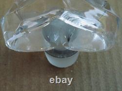 Boîte Et Flacon De Parfum Anciens Güerlaïn L'heüre Bleüe Cristal Baccarat