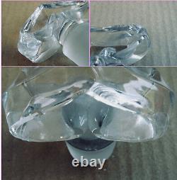 Boîte Et Flacon De Parfum Anciens Güerlaïn L'heüre Bleüe Cristal Baccarat