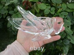 Bonbonnière ancienne Sauterelle Cristal Art Vannes