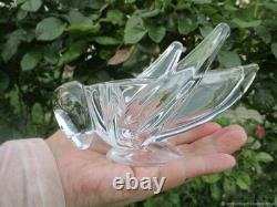 Bonbonnière ancienne Sauterelle Cristal Art Vannes