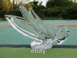 Bonbonnière ancienne Sauterelle Cristal Art Vannes