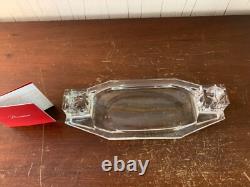 Bougeoir ancien 2 bougies en cristal de Baccarat