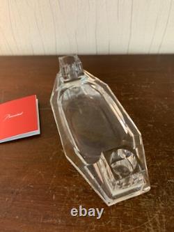 Bougeoir ancien 2 bougies en cristal de Baccarat