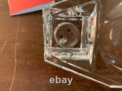 Bougeoir ancien 2 bougies en cristal de Baccarat