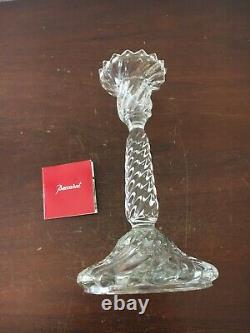 Bougeoir ancien en cristal de Baccarat