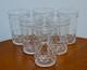 CHAUNY BACCARAT, 6 anciens verres gobelets cristal baccarat, mod&egrave;le chauny