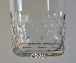 CHAUNY BACCARAT, 6 anciens verres gobelets cristal baccarat, modèle chauny