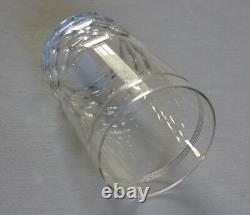 CHAUNY BACCARAT, 6 anciens verres gobelets cristal baccarat, modèle chauny