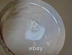 CHAUNY BACCARAT, 6 anciens verres gobelets cristal baccarat, modèle chauny