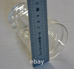 CHAUNY BACCARAT, 6 anciens verres gobelets cristal baccarat, modèle chauny