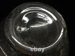 Carafe Ancienne Broc Verre Givre Bullé
