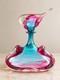 Carafe Ancienne En Verre De Murano Souffle Art Verrier
