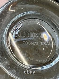 Carafe Cristal De Baccarat Ancienne Cognac J G Monnet & Cie Vers 1900 Ciselee