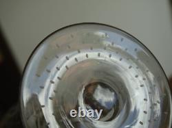 Clichy 6 Anciens Verres A Aperitif Cristal 19 Eme Style Napoleon III Monogramme