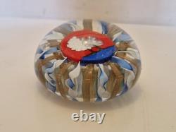 Clichy Sulfure ancien décor arbre (de la liberté) D. 9 cm XIXème siècle