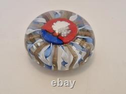 Clichy Sulfure ancien décor arbre (de la liberté) D. 9 cm XIXème siècle